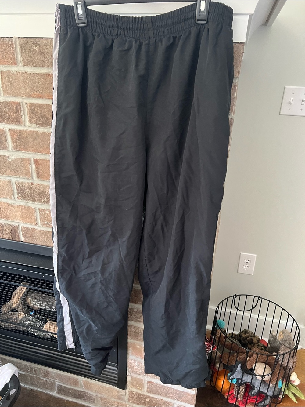 tek gear Black Pants with Lime Accent Logo